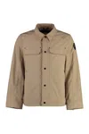 Canada Goose Burnaby Tech Fabric Jacket For Men In Brown