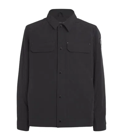 Canada Goose Burnarby Chore Overshirt In Black