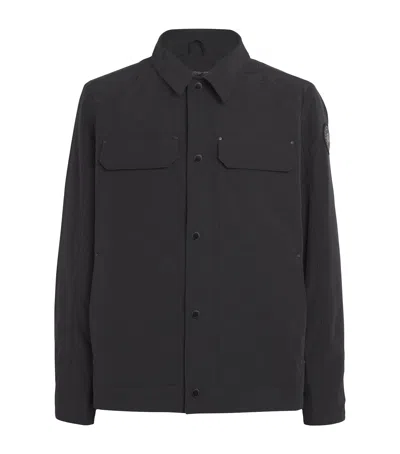 Canada Goose Burnarby Chore Overshirt In Black