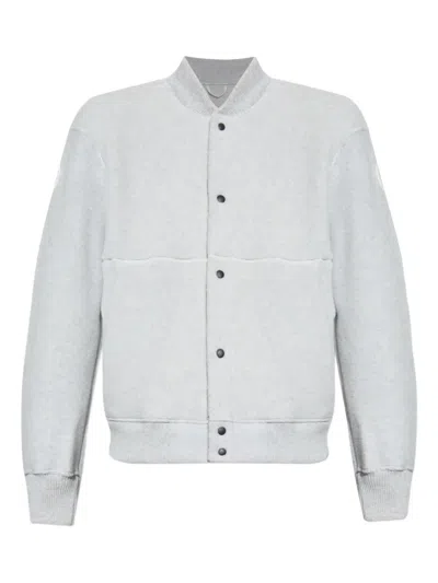 Canada Goose Button Bomber Jacket In Gray