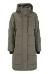 CANADA GOOSE CANADA GOOSE BYWARD - DOWN JACKET WITH BLACK LOGO