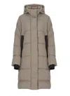 Canada Goose Byward Padded And Quilted Coat In Green