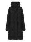 Canada Goose Black Nylon Byward Down Jacket In Black