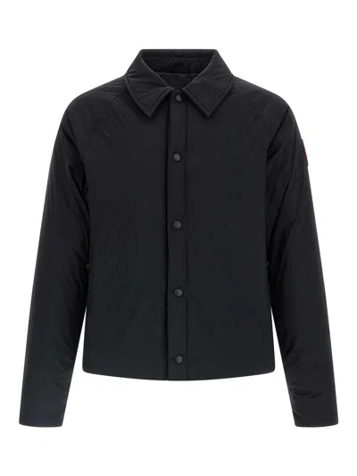 Canada Goose Lodge Coach Jacket Puffer Jackets Black