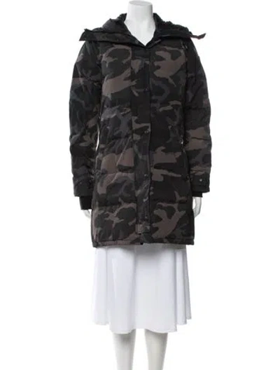 Pre-owned Canada Goose Camouflage Print Down Coat In Multi