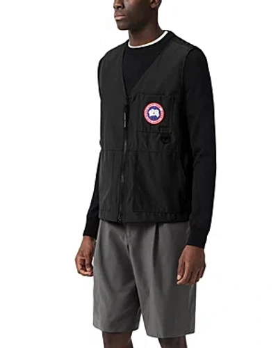 Canada Goose Canmore Down Vest In Black