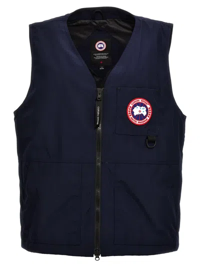 Canada Goose Canmore Waistcoat In Blue