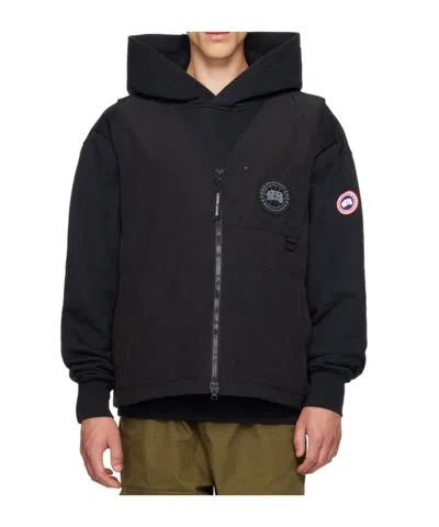 Canada Goose Black Canmore Vest In Black - Noir