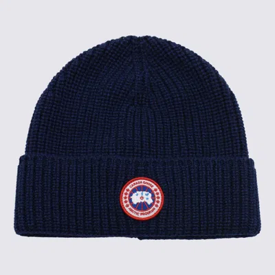 Canada Goose Cappelli Navy Heather In Blue
