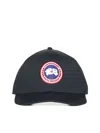 Canada Goose Cappello Da Baseball Con Patch Logo In Black