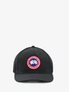 Canada Goose Arctic Disc Logo Baseball Cap In Black