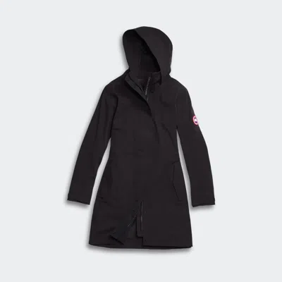 Canada Goose Cardero Rain Jacket In Black