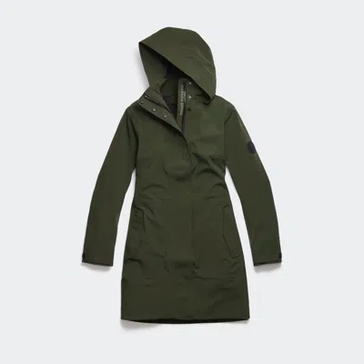 Canada Goose Cardero Rain Jacket Black Label In Green