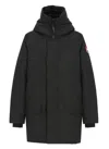Canada Goose Robust Insulated Parka With High Collar In Black