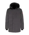 Canada Goose Men's Carson Hooded Short Parka In Black