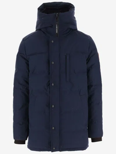 Canada Goose Carson Quilted Parka In Midnight Blue