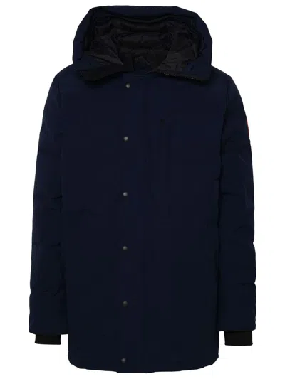 Canada Goose Carson Hooded Parka In Blue
