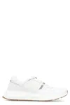 Canada Goose Cascade Leather Mesh Panel Sneakers In White