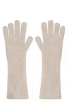 Canada Goose Cashmere Gloves In Beige