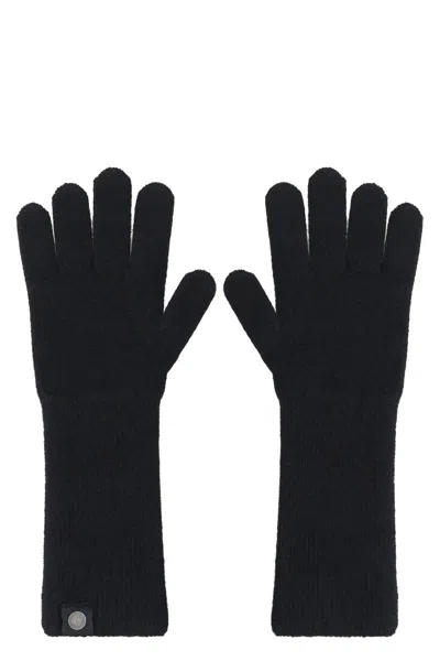 Canada Goose Cashmere Gloves In Black