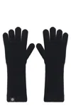 Canada Goose Cashmere Gloves In Black