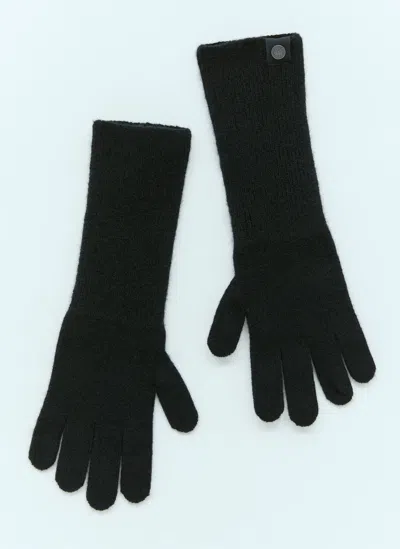 Canada Goose Cashmere Gloves In Black