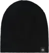 Canada Goose Luxe Ribbed Cashmere Hat In Black