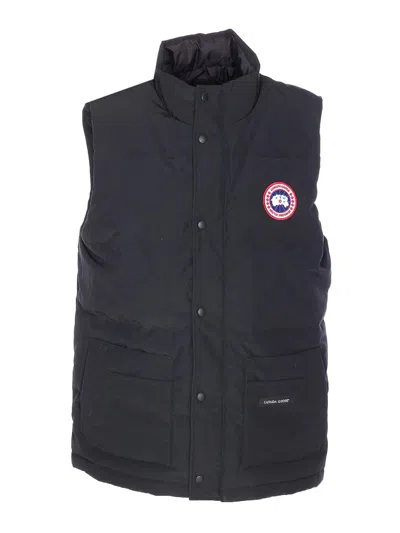 Canada Goose Freestyle Padded Vest In Black