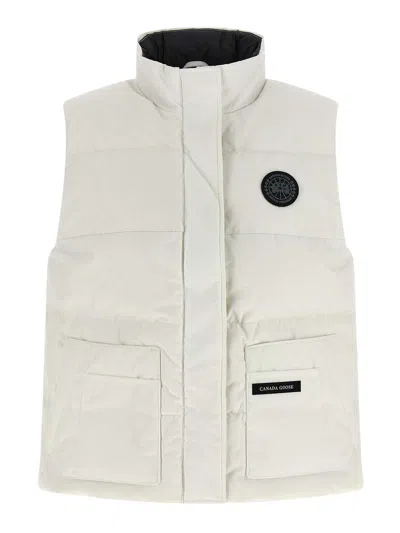 CANADA GOOSE CHALECO - BLANCO