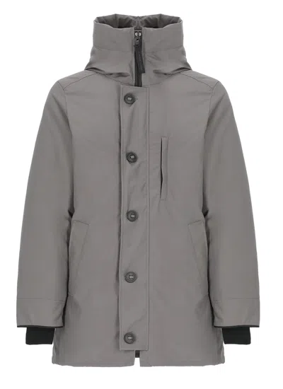 Canada Goose Chateau - Hooded Parka In Grey