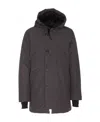Canada Goose Men's Carson Hooded Short Parka In Black