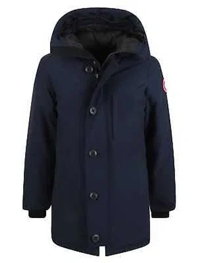 Pre-owned Canada Goose Chateau Parka In Blue
