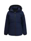 Canada Goose Blue Polyester Full-length Jacket In Navy