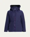 Canada Goose Chelsea Down Parka With Detachable Hood In Blue