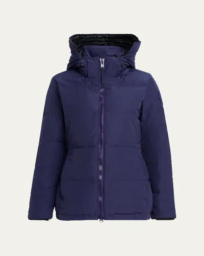 Canada Goose Chelsea Down Parka With Detachable Hood In Purple