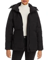 Canada Goose Chelsea Hooded Down Parka In Black