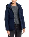Canada Goose Chelsea Hooded Down Parka In Blue