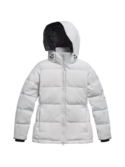 Canada Goose Chelsea Hooded Padded Parka In Gray