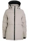 Canada Goose Chelsea Padded Arctic-tech Parka Coat In Gray