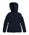 Canada Goose Blue Polyester Full-length Jacket In Blue