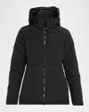 Canada Goose Chelsea Interchangeable Parka Jacket In Black