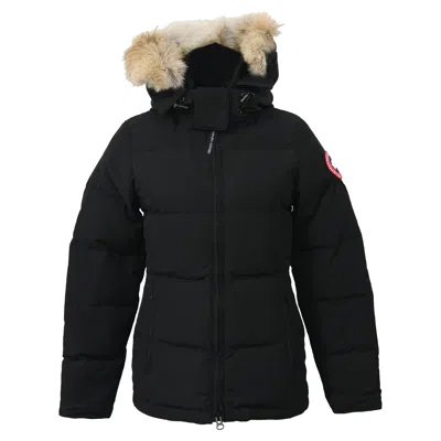 Canada Goose Chelsea Parka Heritage Down Jacket In Black Polyester