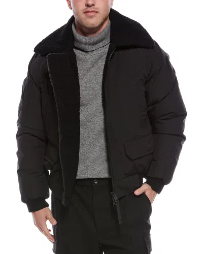 Canada Goose Chilliwack Aviation Down Bomber Jacket In Black