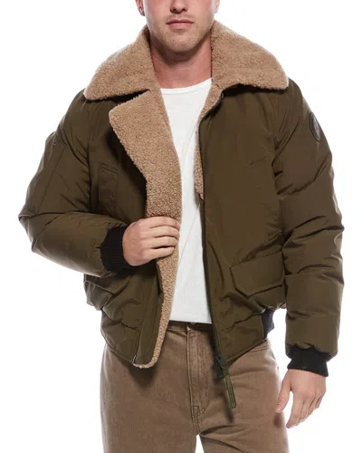 Canada Goose Chilliwack Aviation Down Bomber Jacket In Green