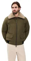 Canada Goose Men Chilliwack Aviator Bomber Jacket In Green