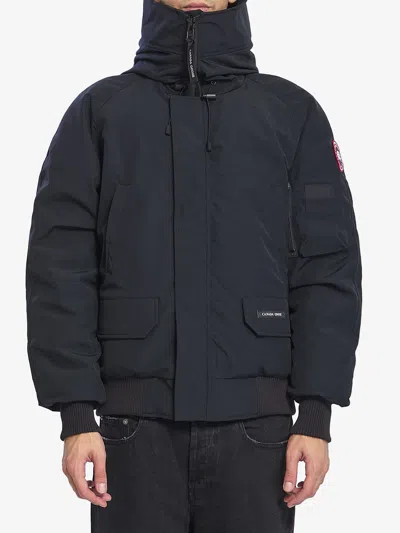 Canada Goose Men Chilliwack Bomber Jacket In Black