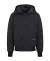 Canada Goose Chilliwack Padded Down Bomber Jacket In Black
