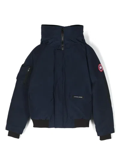 Canada Goose Kids' Chilliwack Bomber Jacket In Blue
