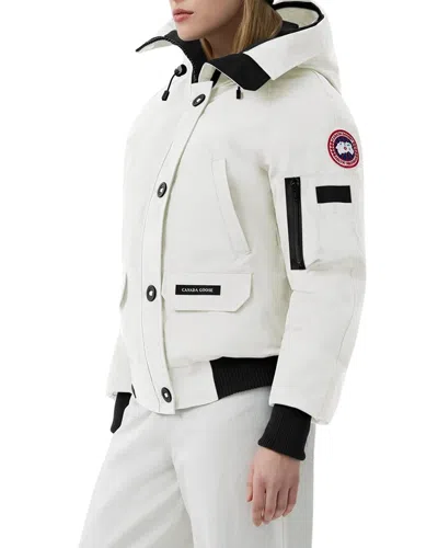 Canada Goose Chilliwack Bomber Jacket In White