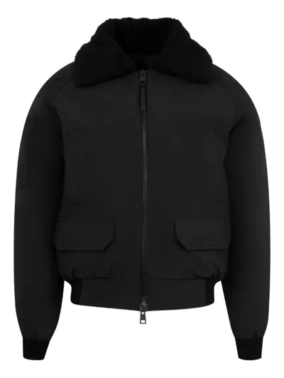 CANADA GOOSE CANADA GOOSE CHILLIWACK BOMBER JACKET WITH FLEECE COLLAR